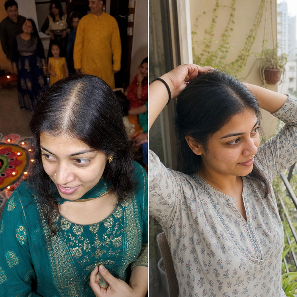 Devrani comparison before after diptych Marathi ad c01