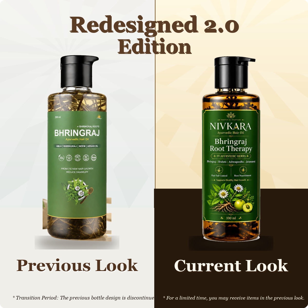 Herbal Bhringraj Ayurvedic Hair Oil For Hair Loss & Dandruff Hair Oil