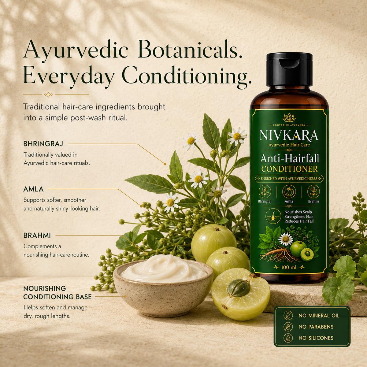 NIVKARA Ayurvedic Hair Conditioner