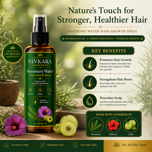 Herbal Rosemary Hair Water for Natural Hair Growth