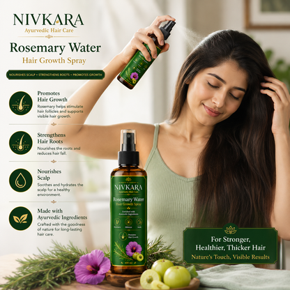 Herbal Rosemary Hair Water for Natural Hair Growth