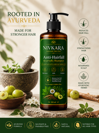 BhringAmla Hairfall Control Shampoo For Nourishing your Hair Naturally