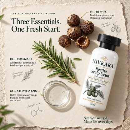 Nivkara - Reetha Scalp Detox Shampoo