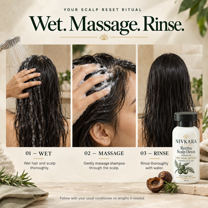 Nivkara - Reetha Scalp Detox Shampoo