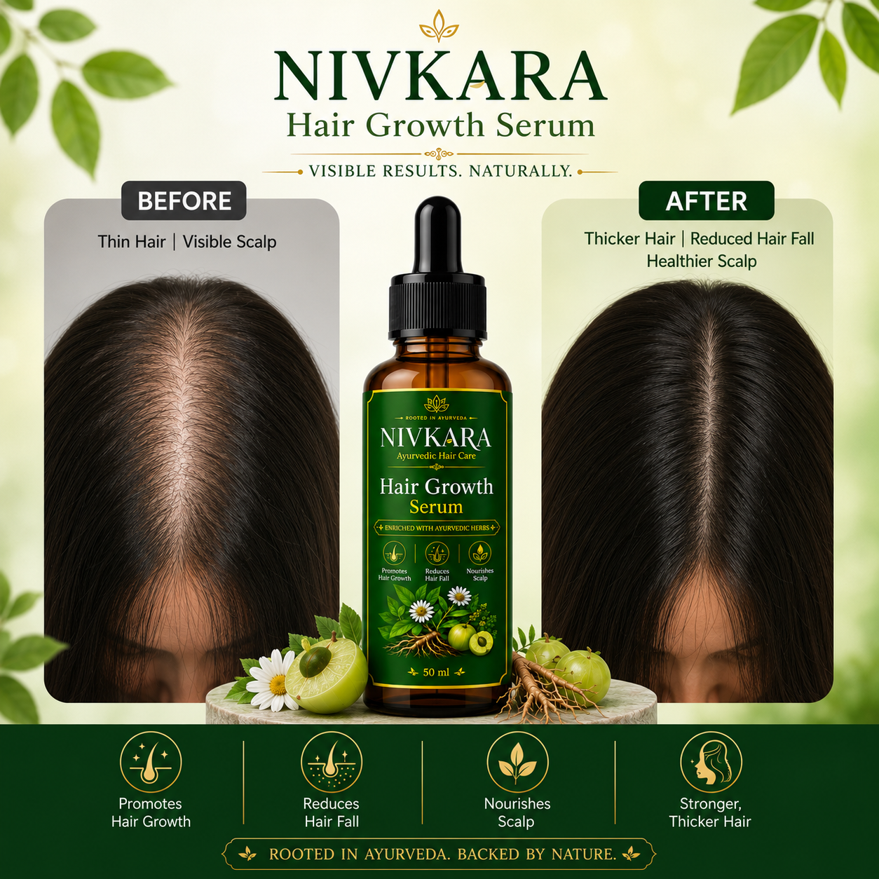 Hair Growth Serum (Redensyl/plant-based)