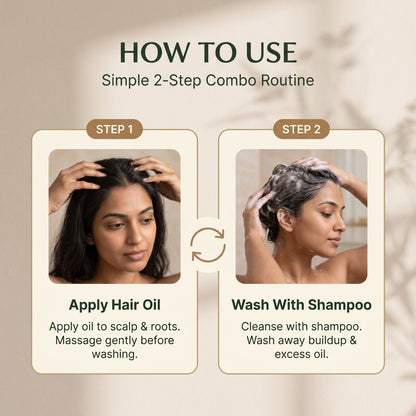 Nivkara Two Steps For Nourish & Healthy Hair
