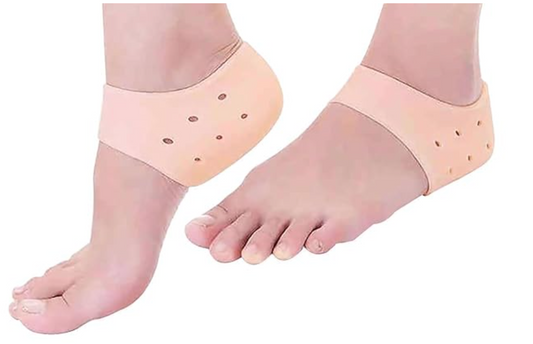 Silicone Heel Socks (1 Pair)