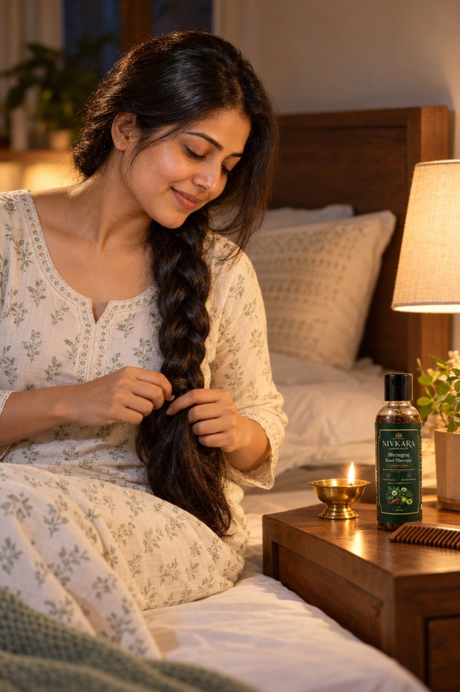 Hair oil + Reetha shampoo